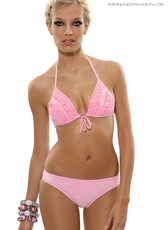 Glam Ruffle Pink Bikini Glam Ruffle Pink Bikini